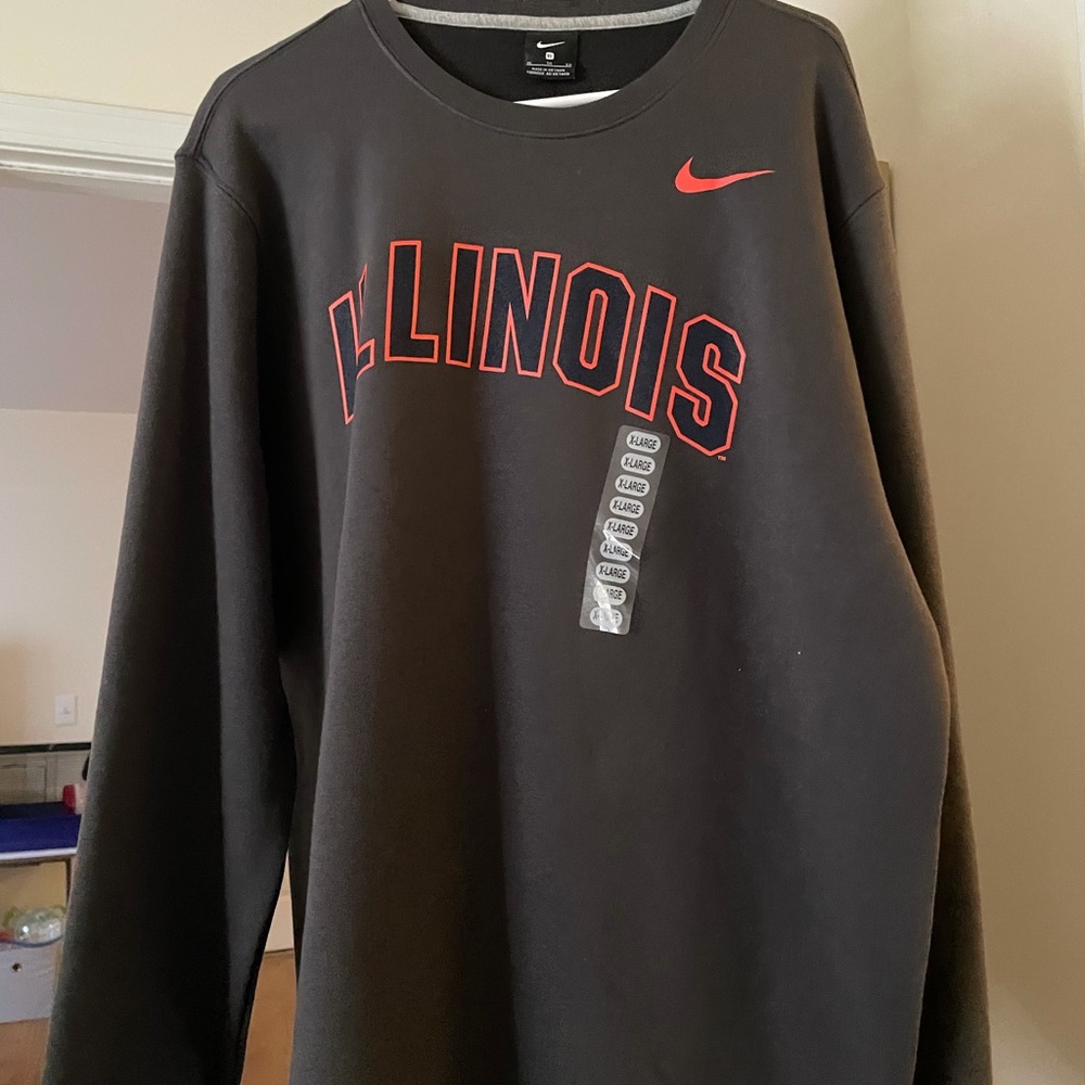 university of illinois crewneck sweatshirt